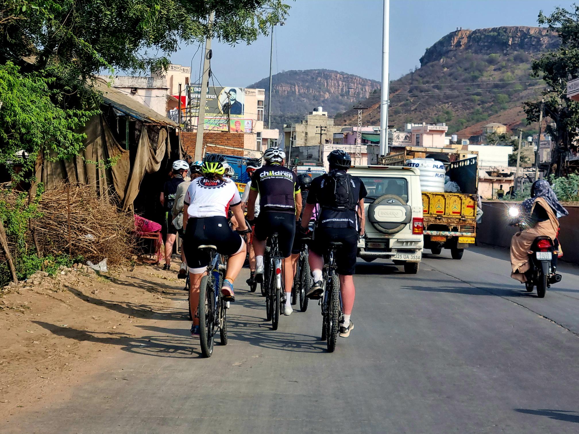 Six Avanti West Coast colleagues complete 450km charity cycle across India